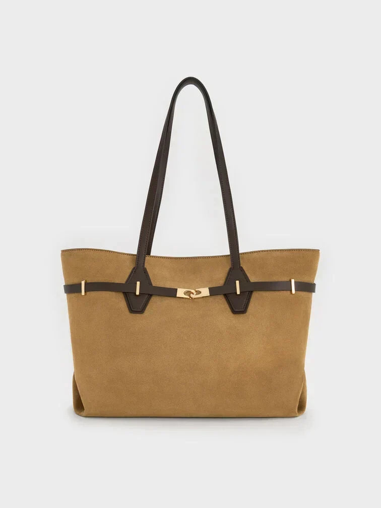 Lume | SUEDE SHAPE BAG